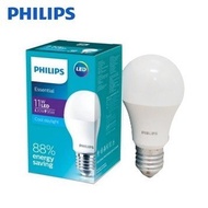 PUTIH Philips Essential LED Bulb 11W Philips LED Lamp 11 Watt 6500K White