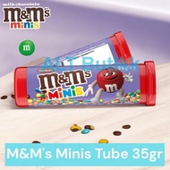 M&M's MINIS TUBE 35 GR | M&M MILK CHOCOLATE | MNM CHOCOLATE