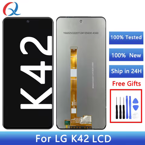 For LG K42 LCD For LG K42 K52 K62+ Q52 Display Digitizer Assembly For LG K42 Screen Touch Replacemen