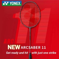 Yonex ARCSABER 11 PRO 4U Full Carbon Single Badminton Racket Original Red Bow Ultra-light Profession