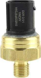 Fuel Rail Pressure Sensor Sender 8W839F972AA BM5Z9F972A 8W8Z-9F97-2A 8W83-9F972-AA Compatible with E