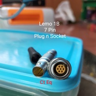 Lemo Plug n Socket FGG 1B 7 Pin Lemo Connector FGG 7 pin