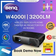 BenQ W4000i Home Theater True 4K Projector For AV Rooms | HDR LED 3200 ANSI Lumens 100% DCI-P3 - 3 Years Warranty [BOOK LIVE DEMO NOW | IN-STOCK]