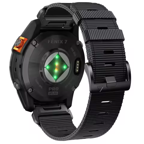 Quick Fit 22mm 26mm Sport Braided Nylon Strap For Garmin Fenix7 7X 6X Pro 5XPlus TACTIX DELTA foreru