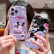 HP CC128 CC129 Case Casing Kuromi Queenhp For OPPO A5i F9 A5S A7 A12 A1K A3S A15 A16 A17 A17K A31 20