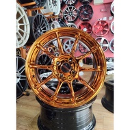 ze40 17inch 4h114 super gold chrome