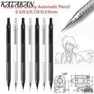 KATAKAN Automatic Pencil, 0.3/0.5/0.7/0.9/2.0mm Low Gravity Mechanical Pencil, High Quality Metal St