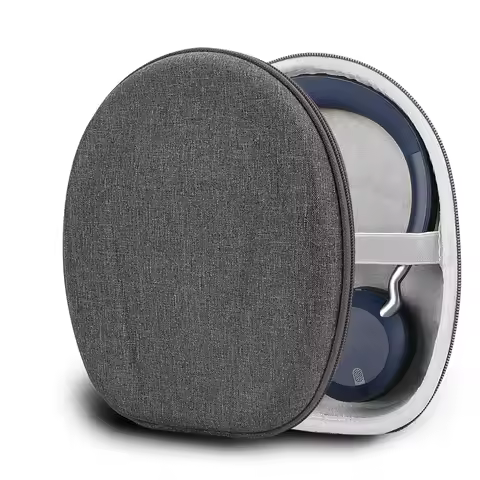 Geekria Headphones Case for Jabra Elite 45h, Evolve2 30 MS, Evolve2 65 UC, Evolve2 75 PC Wired Case,