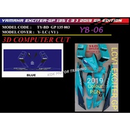 YAMAHA EXCITER GP135 [Y-LC] [V1] 2019 GP EDITION 3D COMPUTER CUT (03) BLUE