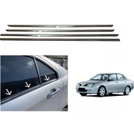 Proton Waja Door Window Trim Panel Door Moulding Chrome Cover Frame Lining