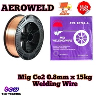 ER70S-6 AEROWELD /STAR-WELD MIG WELDING WIRE 0.8MM X 15KG 