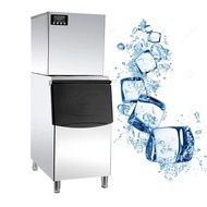 Electric Ice Cube Making Machine Generator Production Stainless Steel Ice Maker Cube Ice Machine for