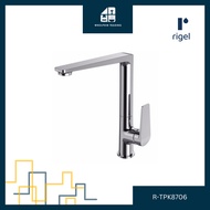 【RIGEL】R-TPK8706 BRASS SINK TAP DECK MOUNTED - CHROME