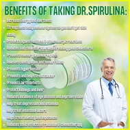♞,♘Doctor Spirulina Food Supplement with Probiotics 100 capsules for Diabetes/Highblood/Almoranas