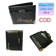 Dompet Pria Dompet Laki2 Dompet semi kulit bahan PU Leather Dompet anak cabut