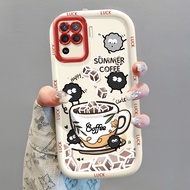Case For OPPO A94 Reno 5F Reno5 F 5 Lite F19 Pro Summer Coffee Phone Silicone Shockproof