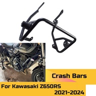 Z650RS Highway Bumper Engine Guard Crash Bars Frame Protection For Kawasaki Z 650RS 2021-2024 Z650 R