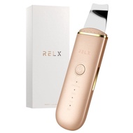 [Supervised by a senior certified esthetician] RELX water peeling facial device, ultra-lightweight 70g [Domestic manufacturer] Multifunctional facial device, ultrasonic EMS, ion peeling, cleansing, pore care, blackheads, present, gift (rose gold)