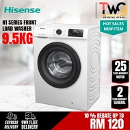 [FREE SHIPPING] HISENSE 8.5KG / 9.5KG  FULLY AUTO FRONT LOAD WASHING MACHINE MESIN BASUH | WF95N1 WF