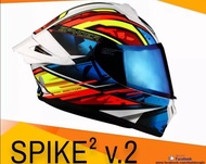 SPYDER Spike 2 V2 GD Sector9 w/ Free Extra Clear Visor and Spoiler