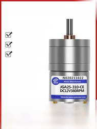 Động Cơ Giảm Tốc Giọt Nước Nhỏ JGA25-310 New Yongtai Có Thể Điều Chỉnh Tốc Độ Điện Áp Định Mức 6V12V