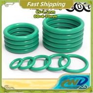 [SPH] O-Ring Green O-Ring FKM Sealing Ring CS1.5mm * OD4-70mm