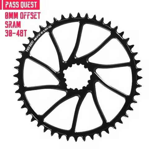 PASS QUEST Chainring 0mm Offset 30T-48T Chainwheel for SRAM Eagle XX1 X1 X01 XO X9 NXSX Direct Mount