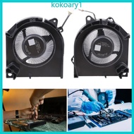 KOKO Replacement CPU GPU Cooling Fan For G15 5530 2013 Laptop Stable Metal Construction Quiet Operat