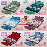 EMILIA KING SIZE BED SHEET 180X200CM 2 PILLOWS BY BONITA