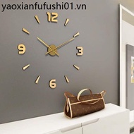 Creative Design diy Digital Clock Modern Simple Living Room Wall Clock Wall Sticker Wall Clock Nordic Wall Clock Sticker Wall Clock