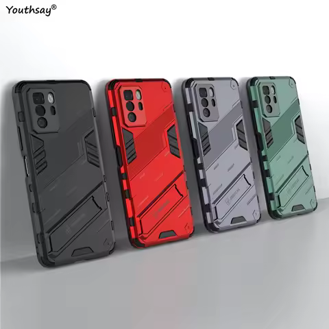 For Xiaomi POCO X3 GT Case For POCO F4 GT M4 Pro X4 Pro Cover Hard Protective Armor Invisible Holder