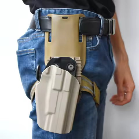 Tactical 579 Gun Holster Universal Belt Clip Pistol Holster for GL 17 Beretta M9 Colt 1911 CZ 75 H&K