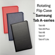 Rotating Flip Case for Samsung Galaxy Tab [Pouch for Tab A9, A9+, A8, A7, A7 Lite]