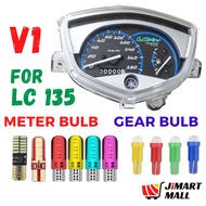 YAMAHA LC 135 V1 METER LED BULB GEAR Tukar Lampu Led Meter Speed Gear Mentol Motor lc135 Mentol Mete