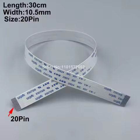 for Graphtec CE6000 Control Panel Date Cable 20pins CE6000-40 CE6000-60 CE6000-120 Cutter Plotter Ke