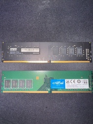 KLEVV & Crucial VALUE DIMM 8GB x 2, DDR4
