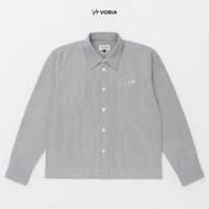 Vobia Stripe Shirt Anora - Grey