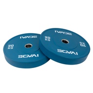 IRONTEC 20 kg x 2 Plates COLOR BUMPER (2" Hole) MD Model - IRONTEC