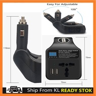 150w Car Power Inverter DC 12V/24V To AC 110V/220V Sine Wave Converter Car Inverter 12v DC to AC Pac