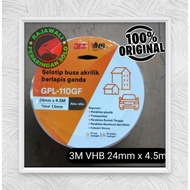 3m VHB TAPE 24MM X 4.5M ORIGINAL 3M VHB DOUBLE TAPE ORIGINAL