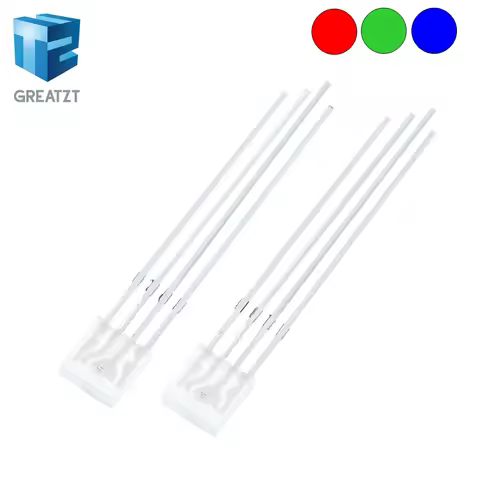 Rectangular LEDs 255 Diod RGB LED Diffused Cathode / Anode Square 2*5*5mm Red Green Blue Light Emitt