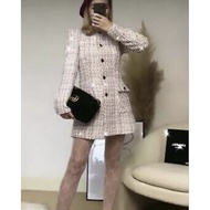 Indeed Size L New Tweed Dress With Lining