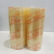 Băng keo 200 yard nặng 18kg (6 cuộn) 48mm