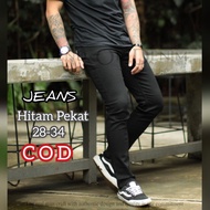 HITAM Legend of Denim slimfit Trousers black Brand Size jeans Boys Nomi black