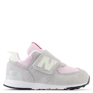 New Balance Kids 574 NEW-B HOOK & LOOP (Standard) - Brighton Grey