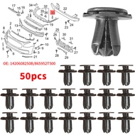 50Pcs Car Front Bumper Push Clips Rivets Fastener For Hyundai I30 1420608250B 865952T500 Car Interio