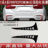 Suitable for BMW 3 4 Series F80F82F83M3M4 Rear Bumper Grille Wind Net51128056587 588