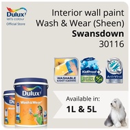 Dulux Interior Wall Paint - Swansdown (30116)  - 1L / 5L