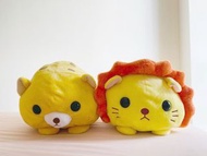 超大 日本動物園 獅子公仔 zoo lion animal soft toy $63 each