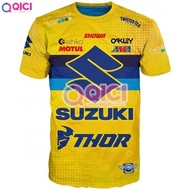 Suzuki Sublimation Short Sleeve / Baju Microfiber Jersi / Baju Jersey T-Shirt / Tshirt Jersey